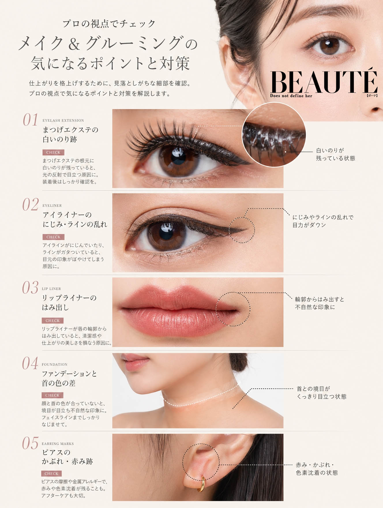 レタッチ チェックリスト3 — 色味・トーンの確認